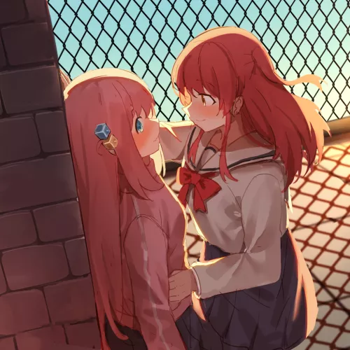 Kita cornering Bocchi (By MILKTEA) [Bocchi the Rock!]