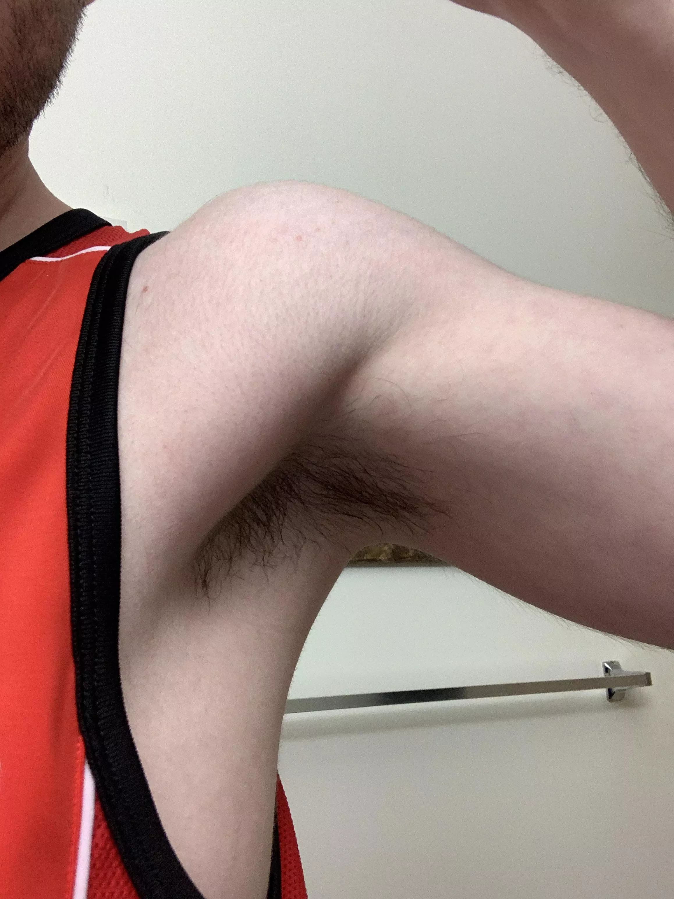 My armpits are so sweaty after a walk in the sun. Who wants a taste?