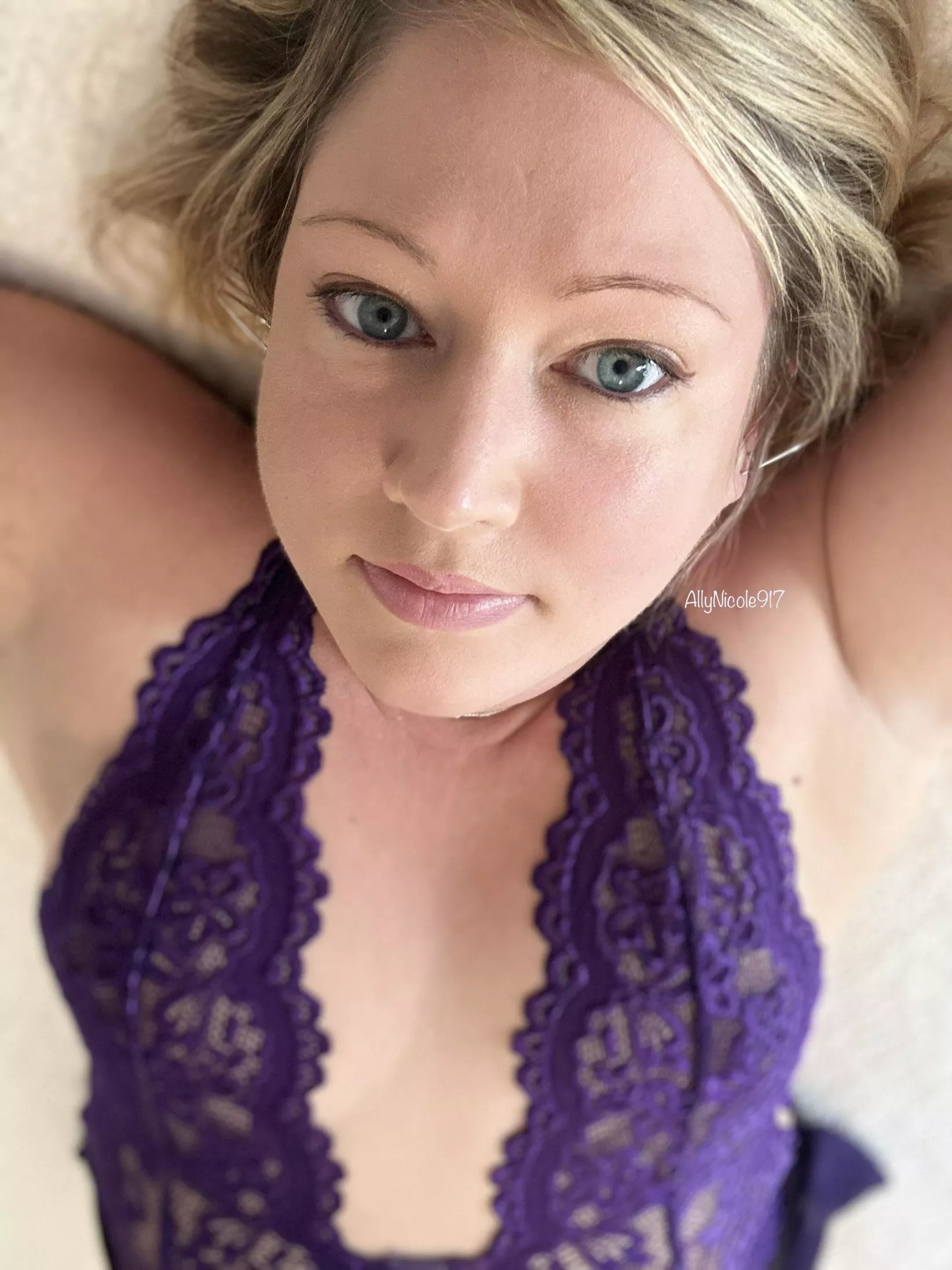 On my back waiting for you