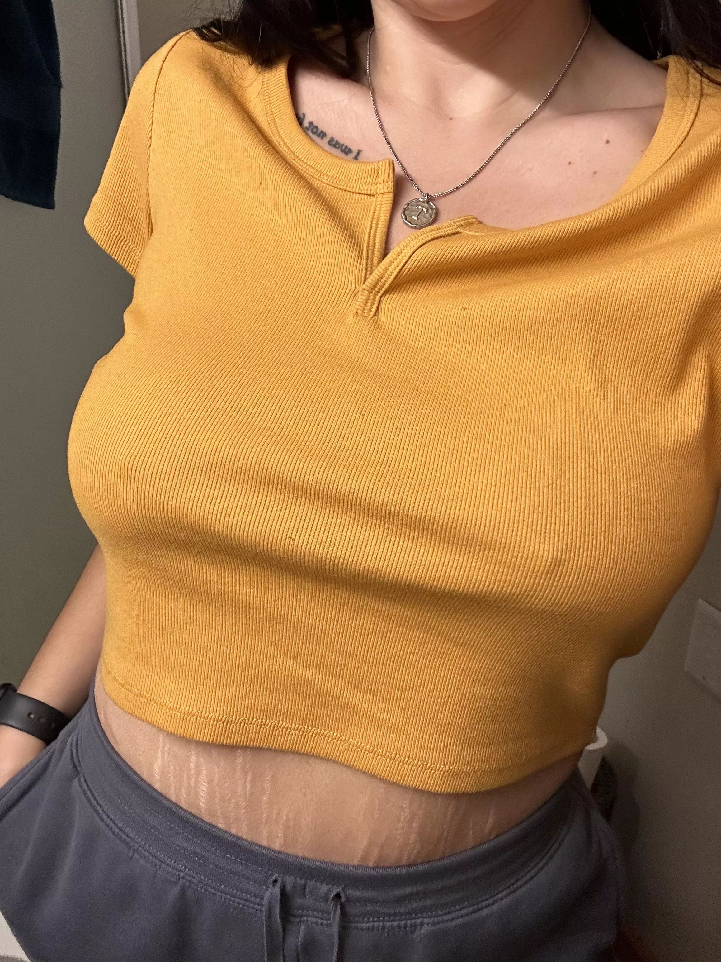 Pierce one, both or none? 🥰