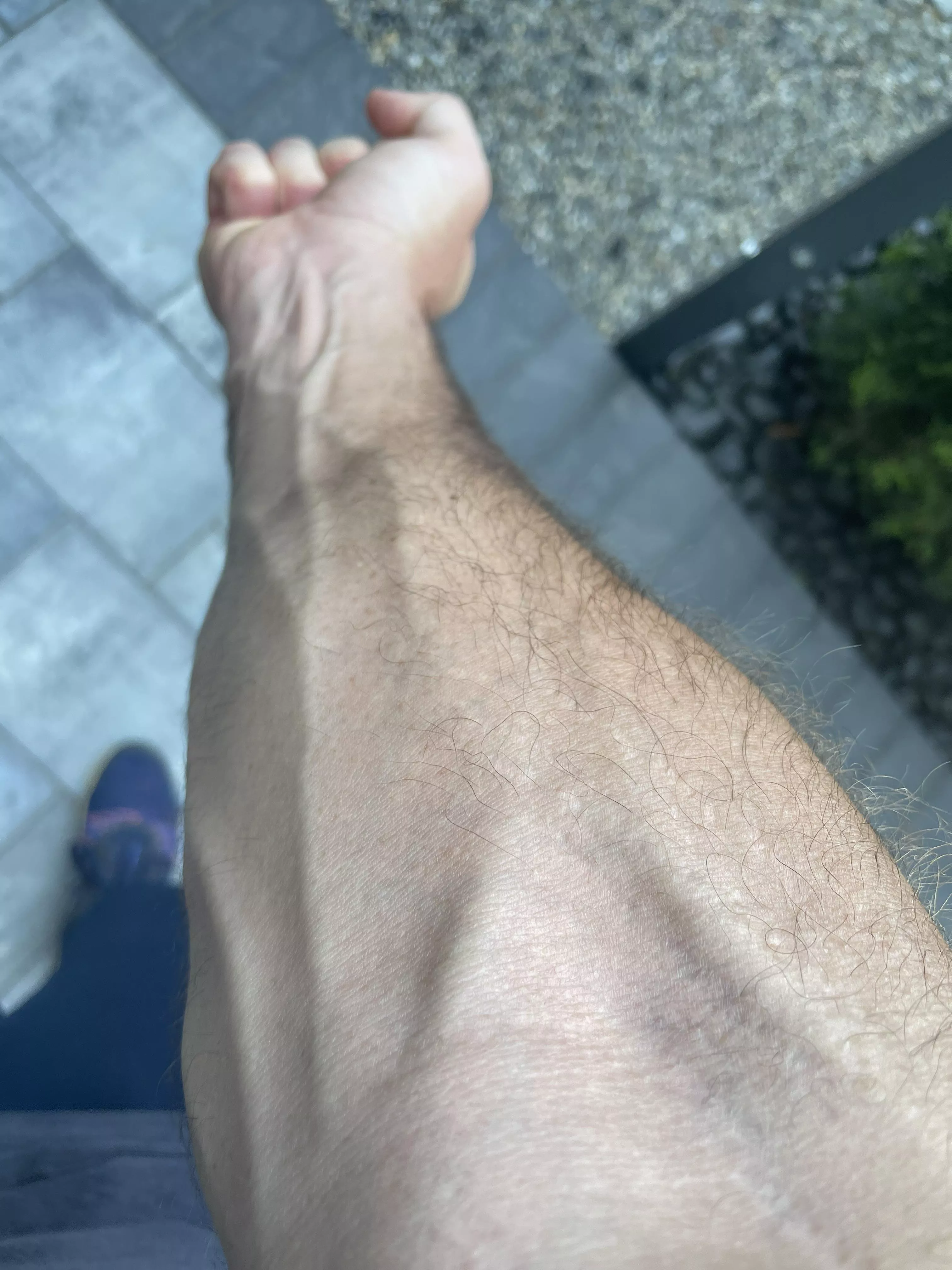 Post gym vein show off