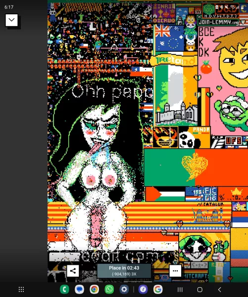 R/place just about got Futa Shego
