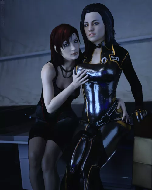 Shepard and Miranda (MissAlly)