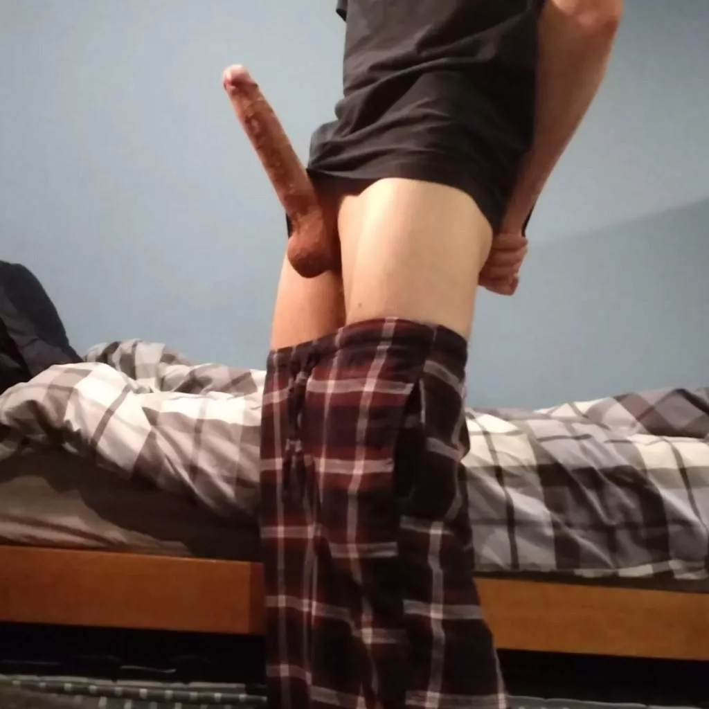 So who's gonna throat this for me?