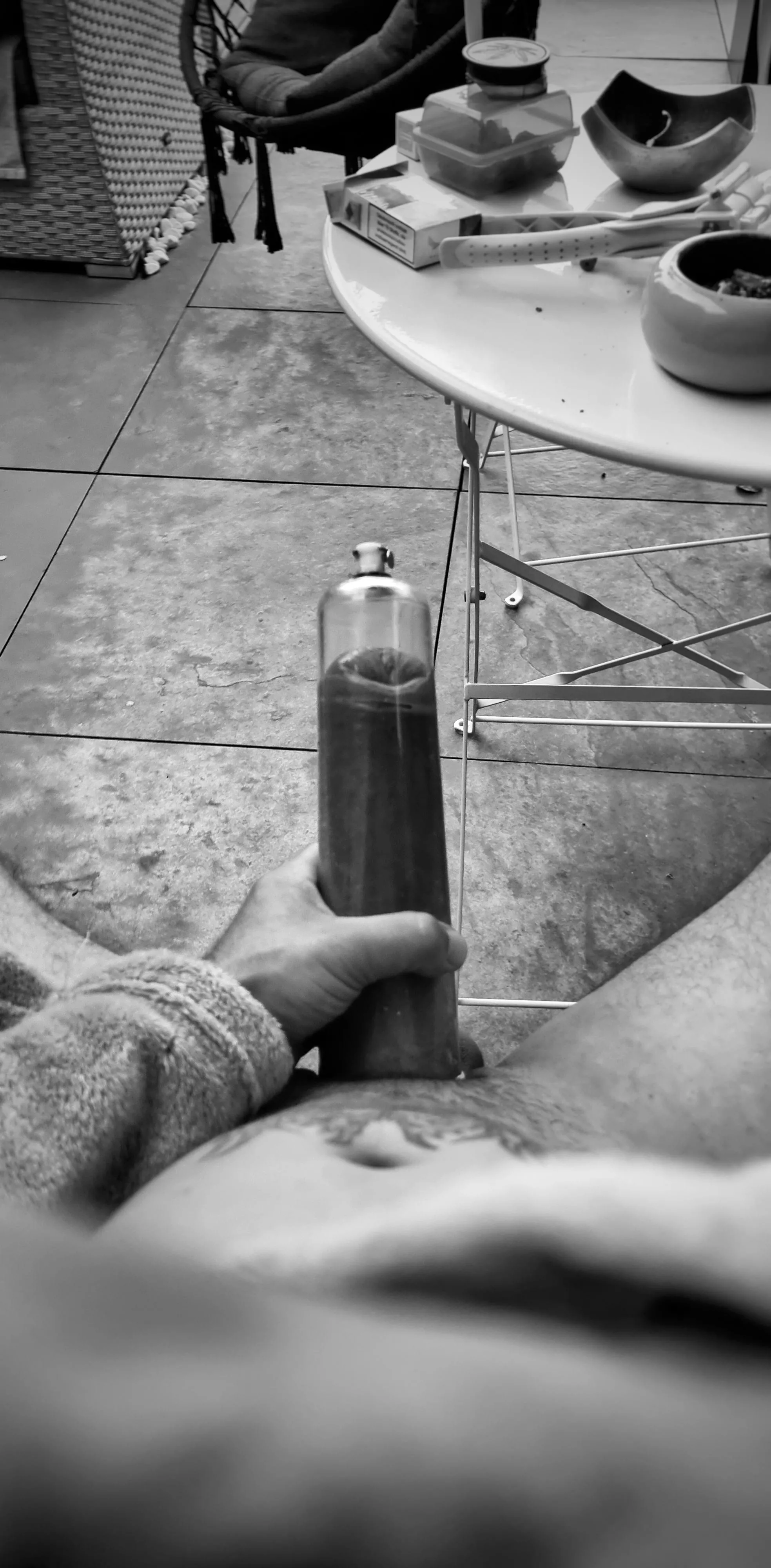 sometimes I also use the small pump