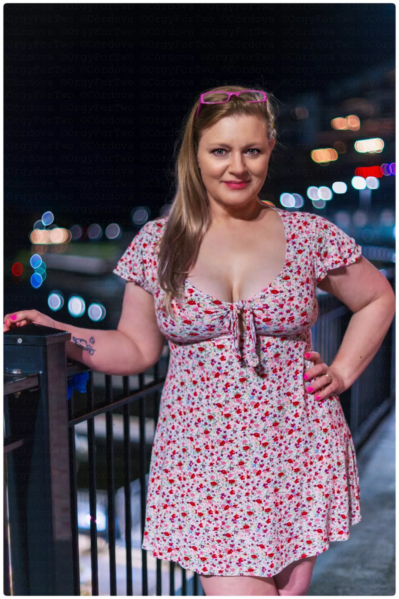 After dinner on the water front