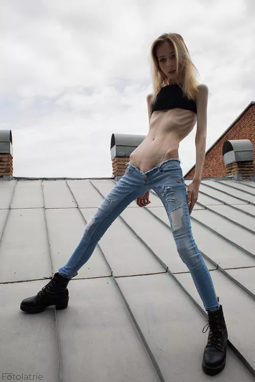Amber at our rooftop shooting