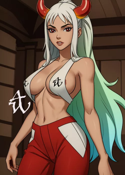 [Artwork] by (Abel_Waters) Yamato just a Wano girl trying to break free.