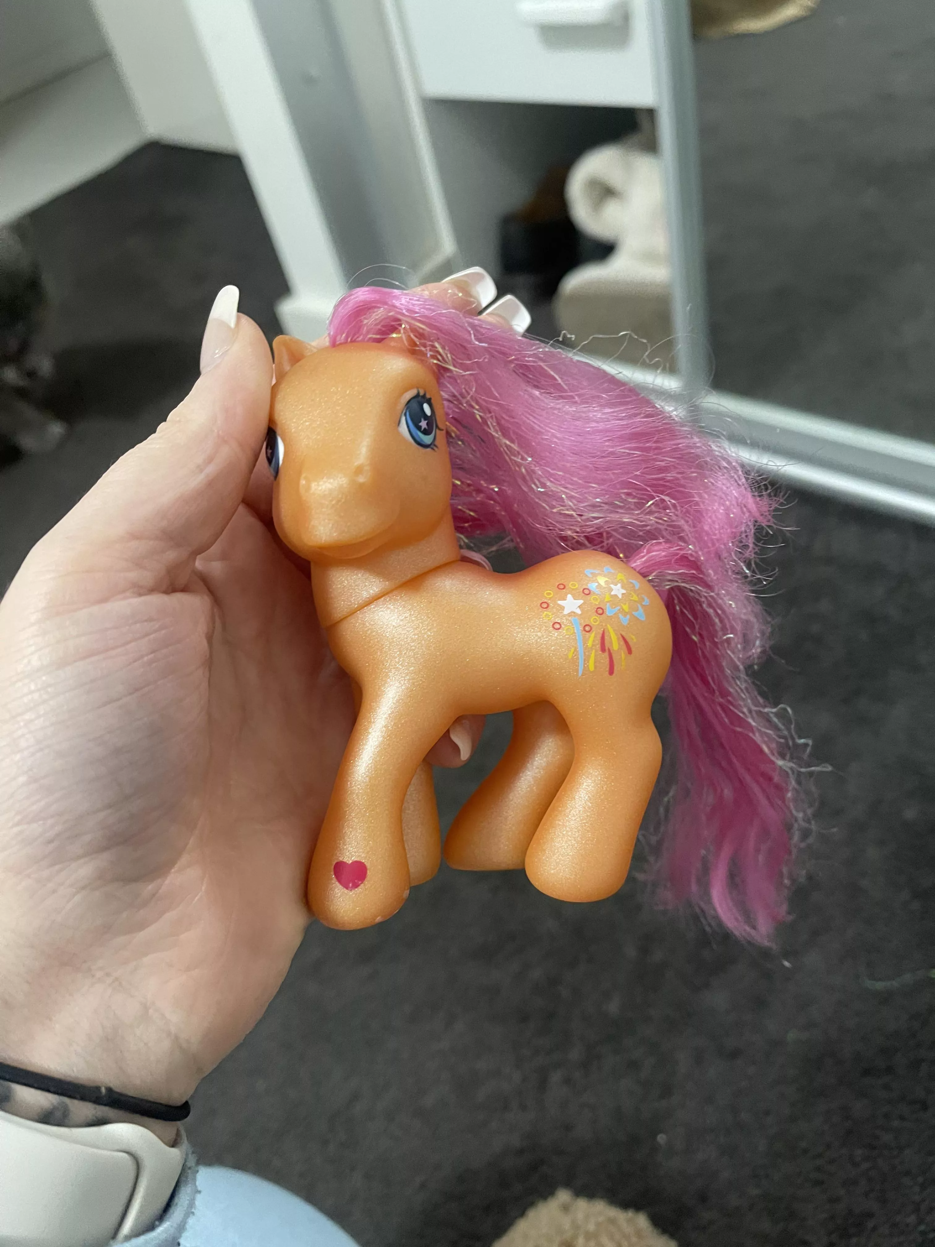 Daddy bought me my favorite childhood toy!