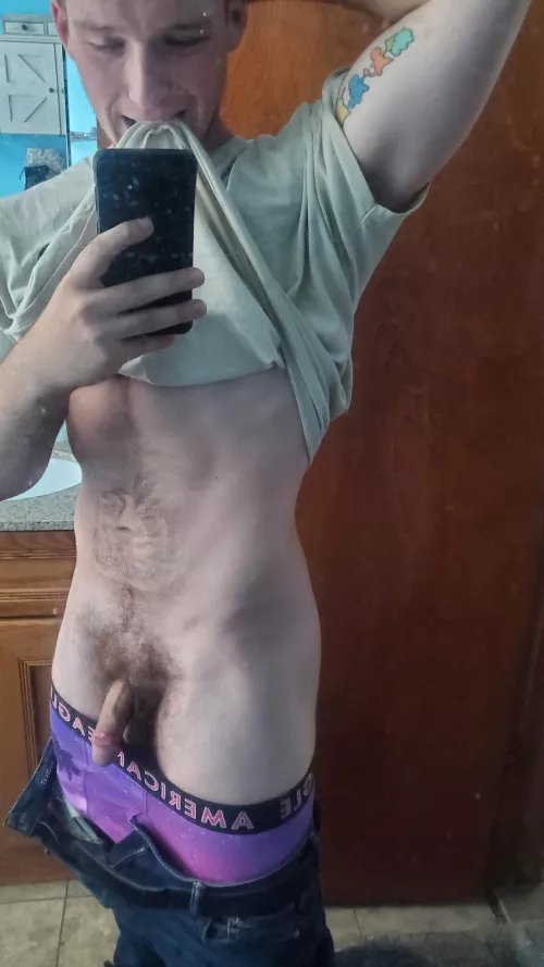 Does anyone need their lawn mowed by a shirtless man?