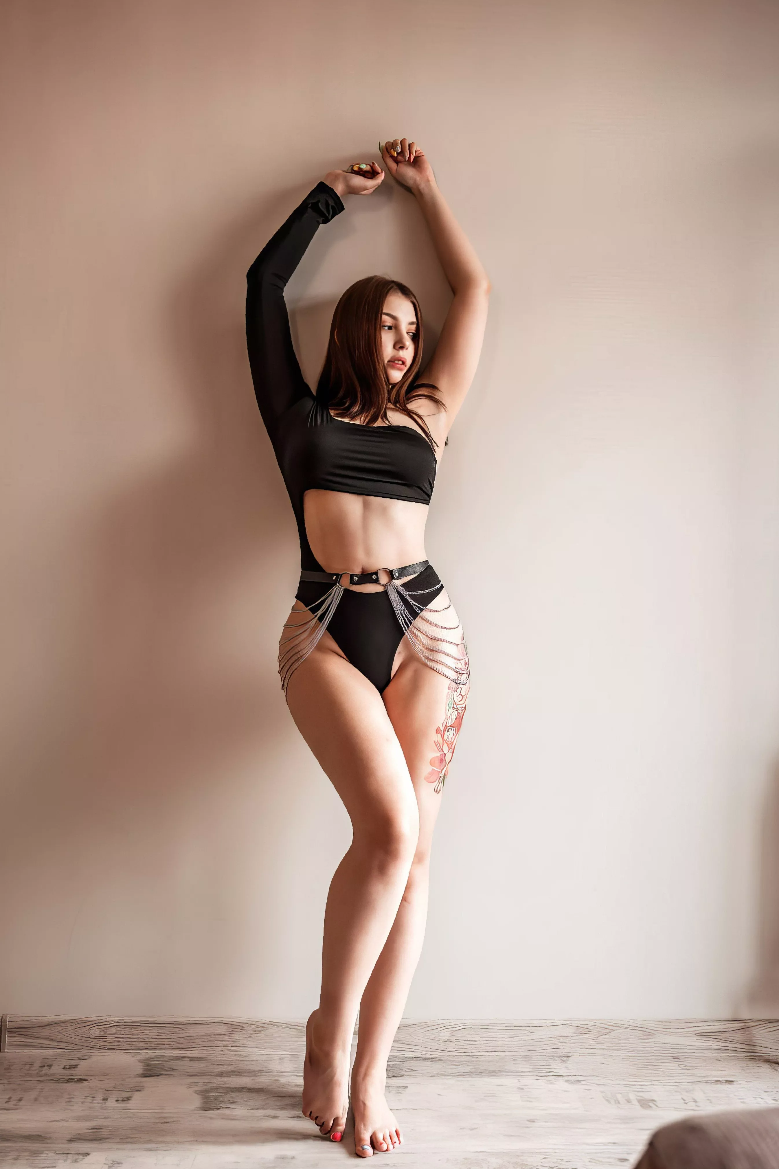 I like to put on sexy costumes outfits and tease you with my shapes