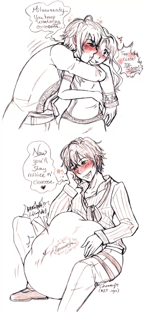 {Image} Too Close for Comfort [M/F] (By: Chameleonette/me!)