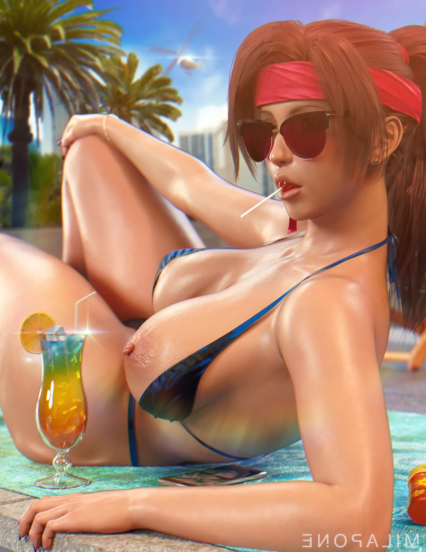 Jessie on vacation (Milapone)