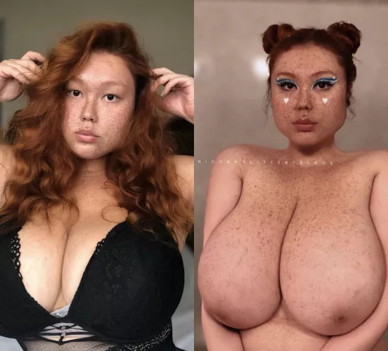 [OC] makeup vs natural! Which is better?