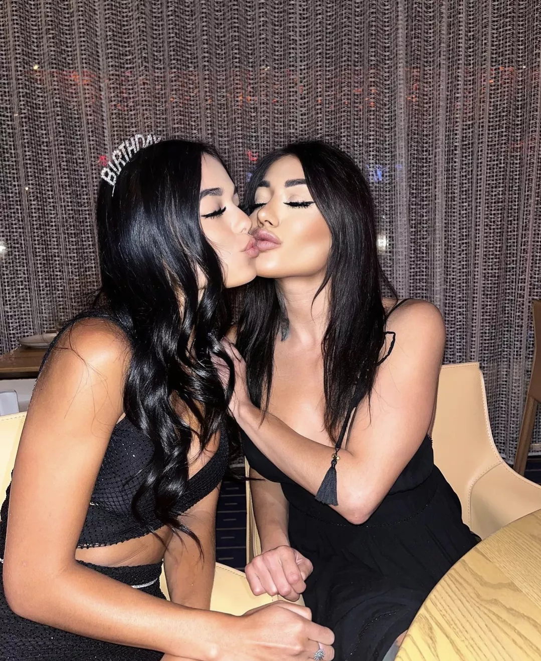 Sisters partying together