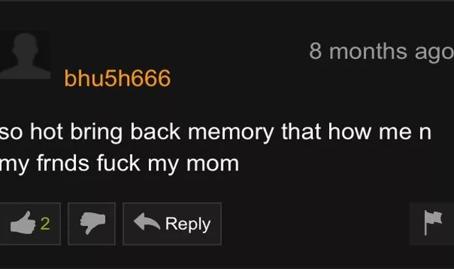 When you get flashbacks while watching porn