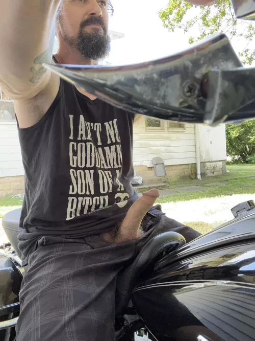 Who wants to take a ride with a (43) biker Daddy?