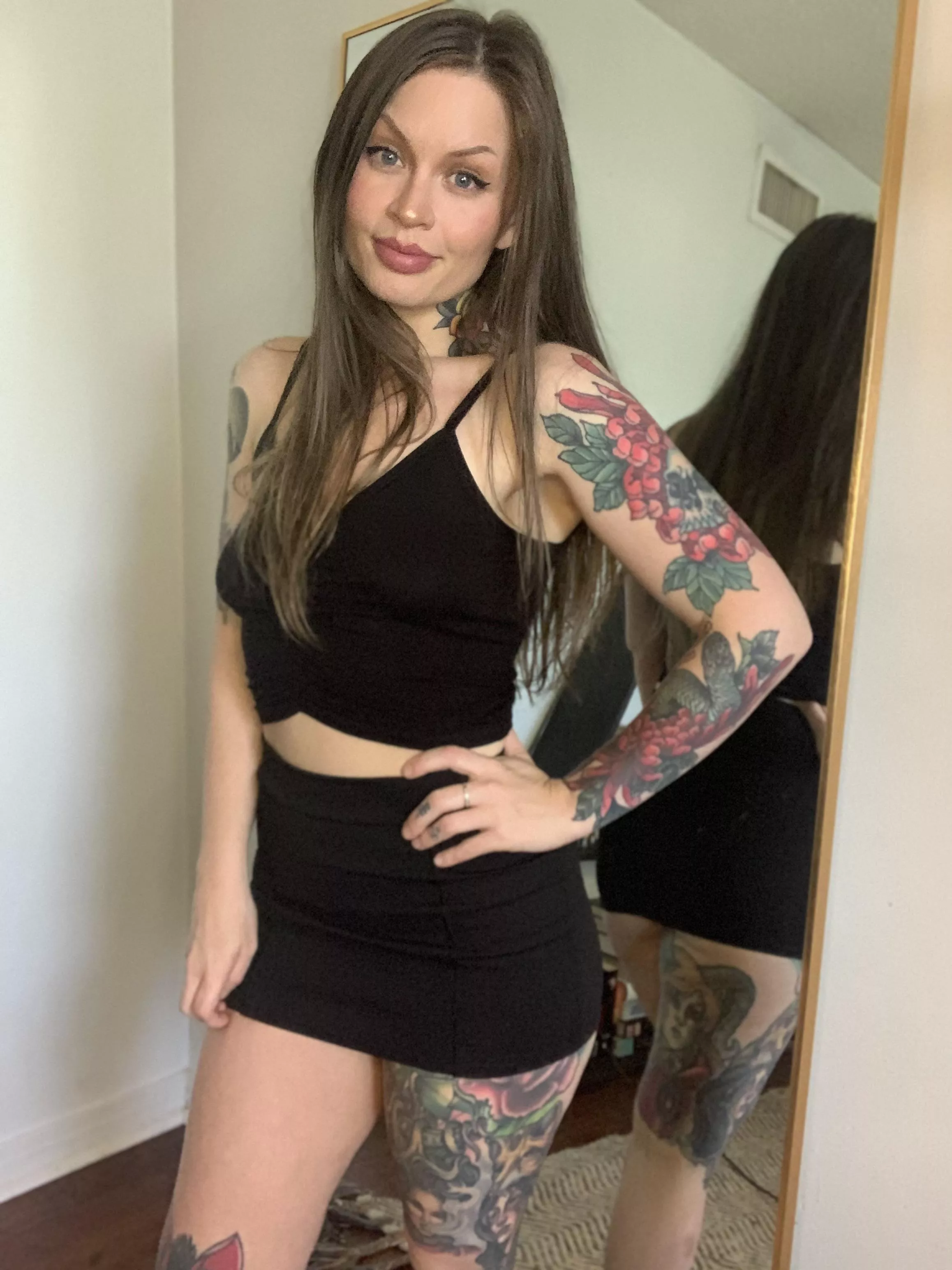 About to pop out the back