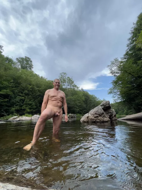 Beautiful day for a swim