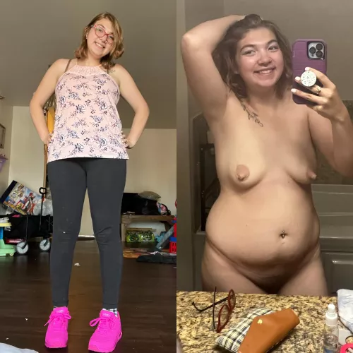 Everyday outfit versus my favorite