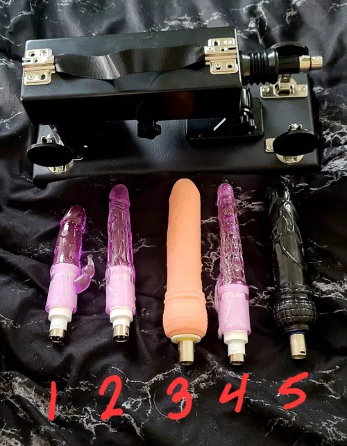 Go to my OF and tell me which attachment to use!