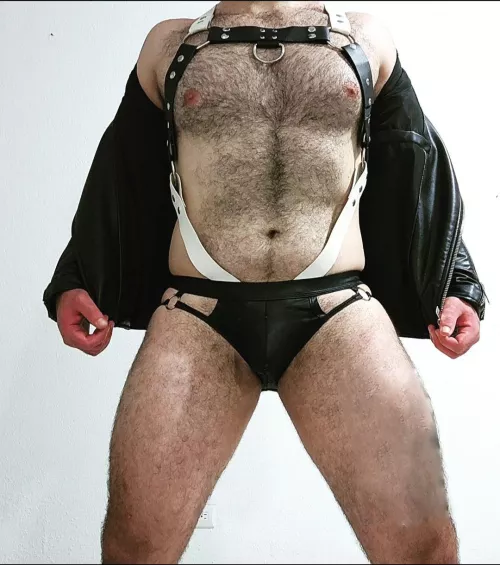Hairy and leather