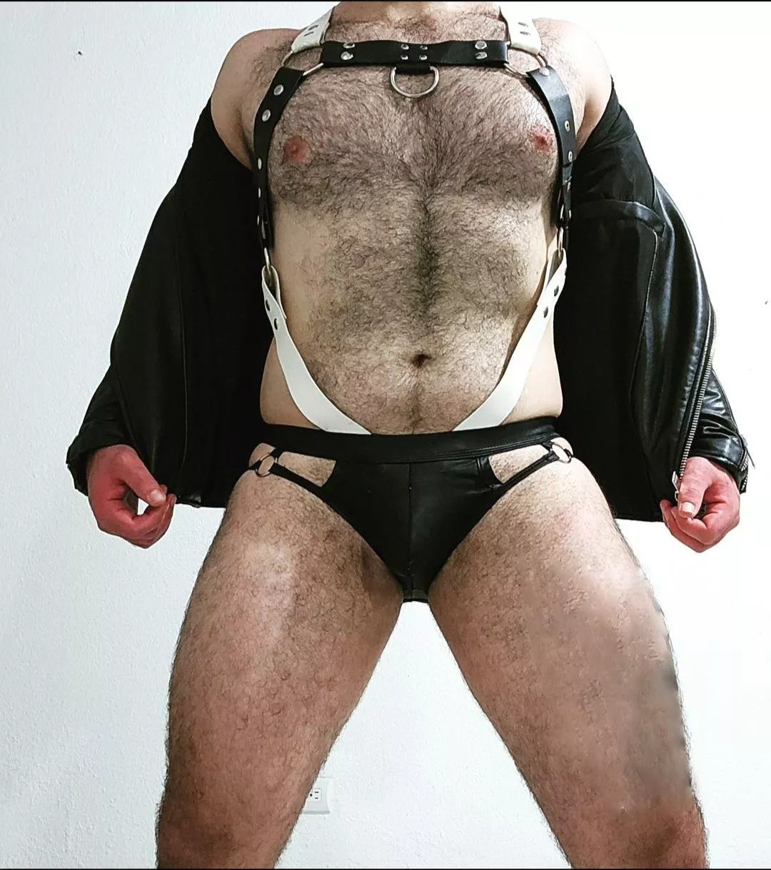 Hairy and leather