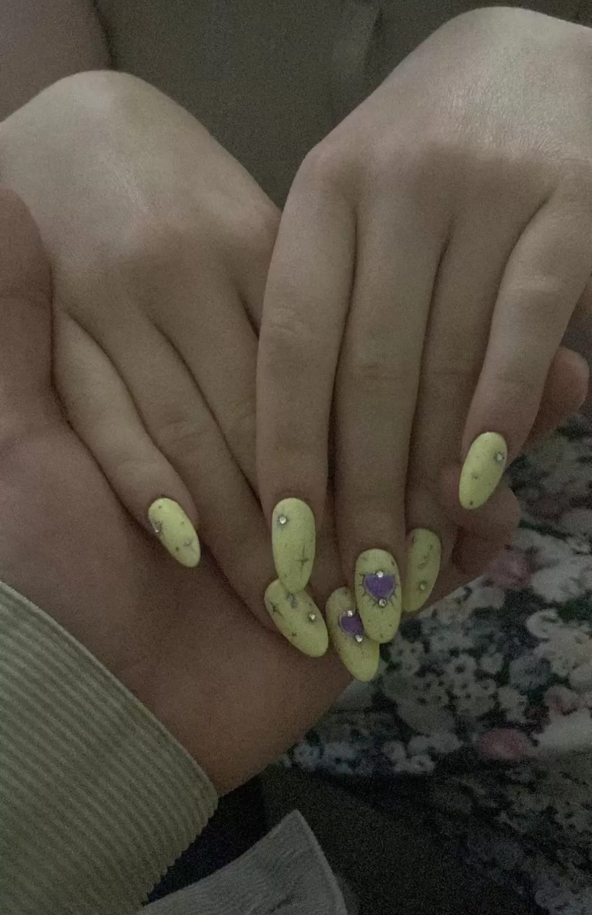 He can’t wait for my nails to be wrapped around his hard cock 🖤