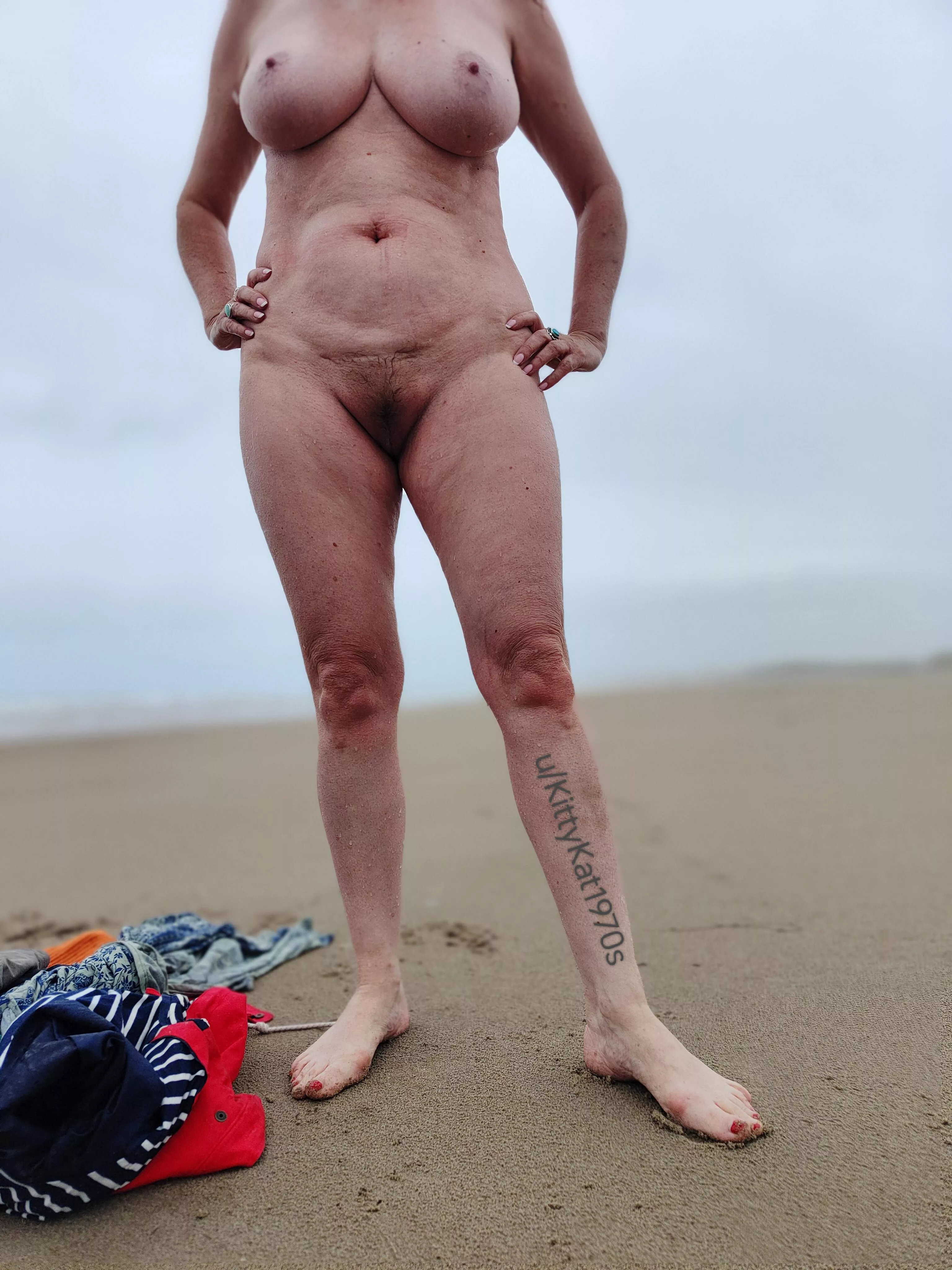 I (51F)ind that a nude beach whatever the weather is better.