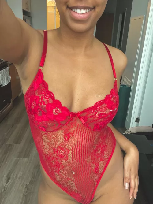 I was told I look good in red so..