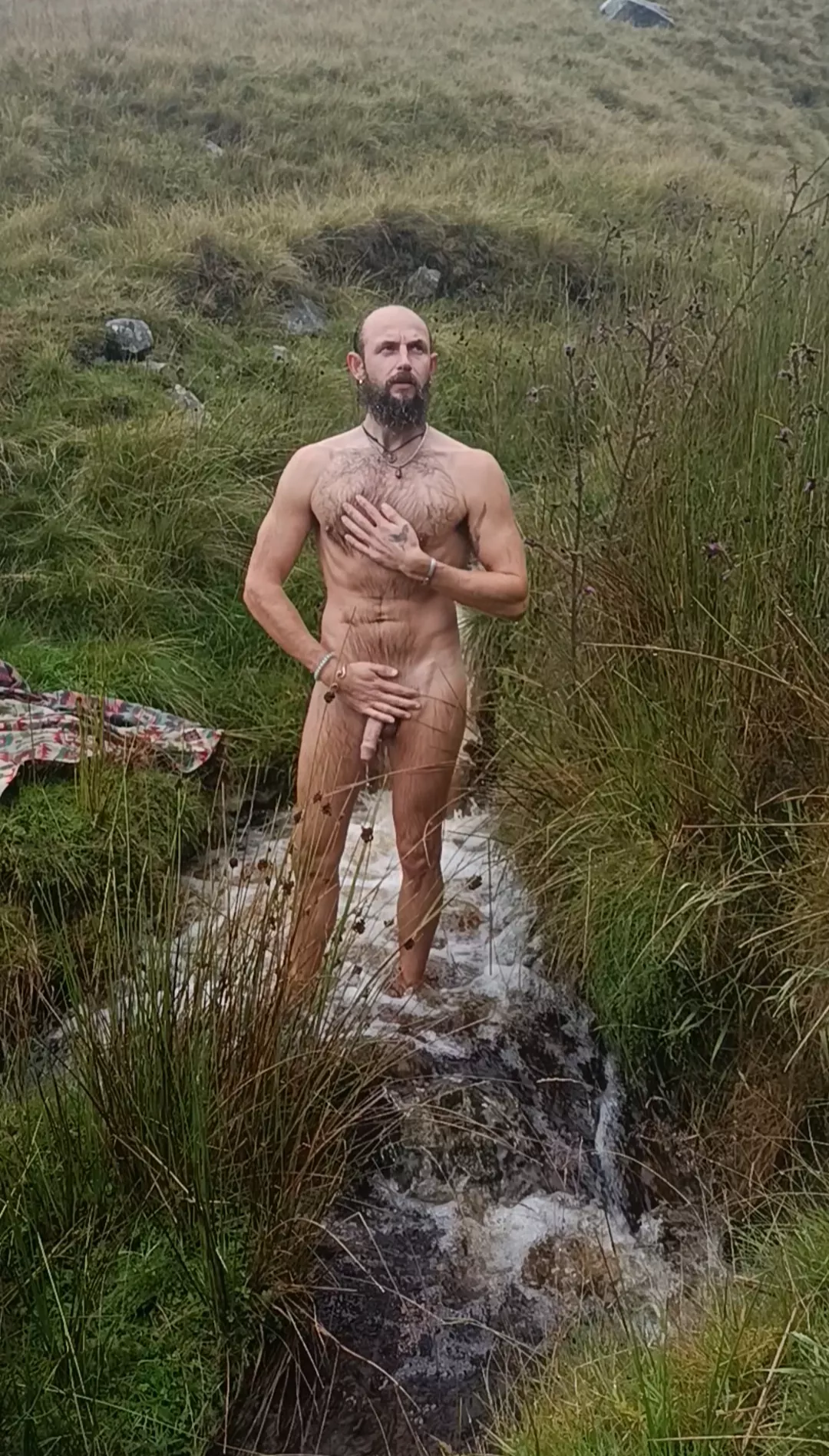 It's raining 🌧️ so we might as well get wet 🔱