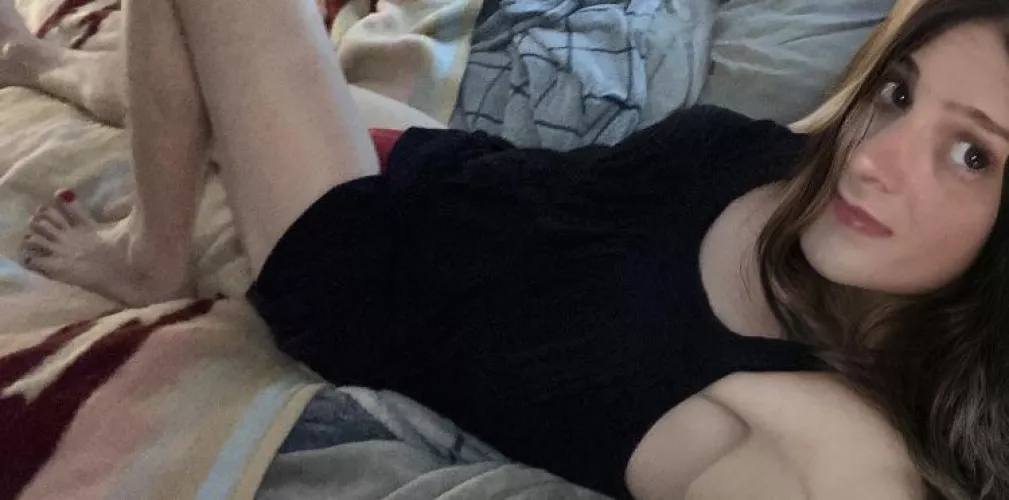 Laying comfortable. Just need you to jump in bed with me.