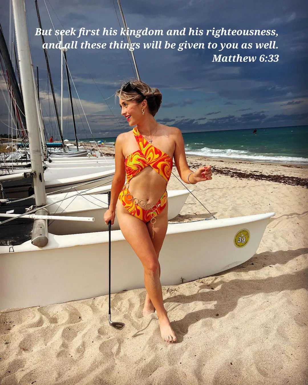 Matthew 6:33 and a bikini