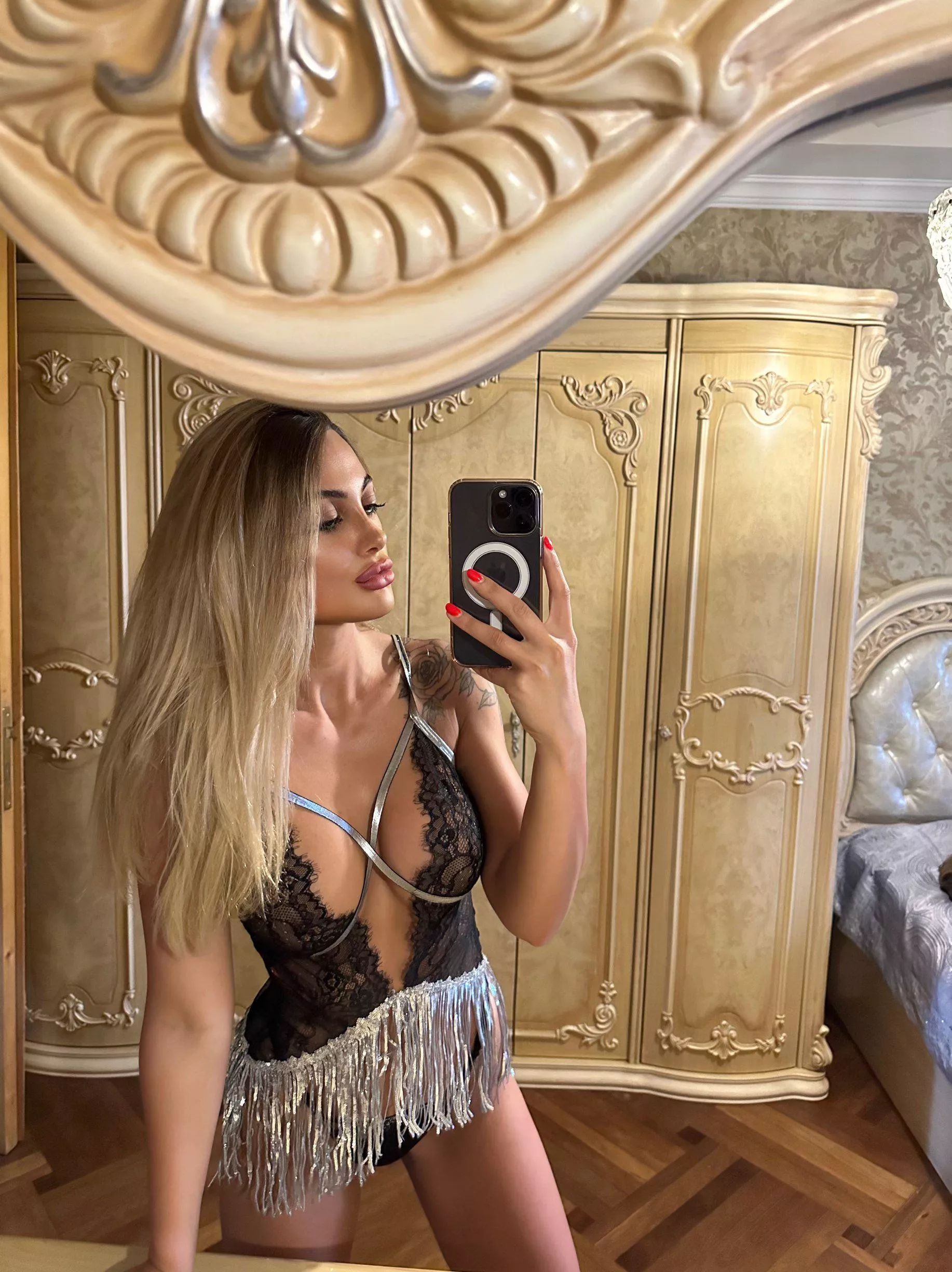 May I offer myself to you instead of dinner?