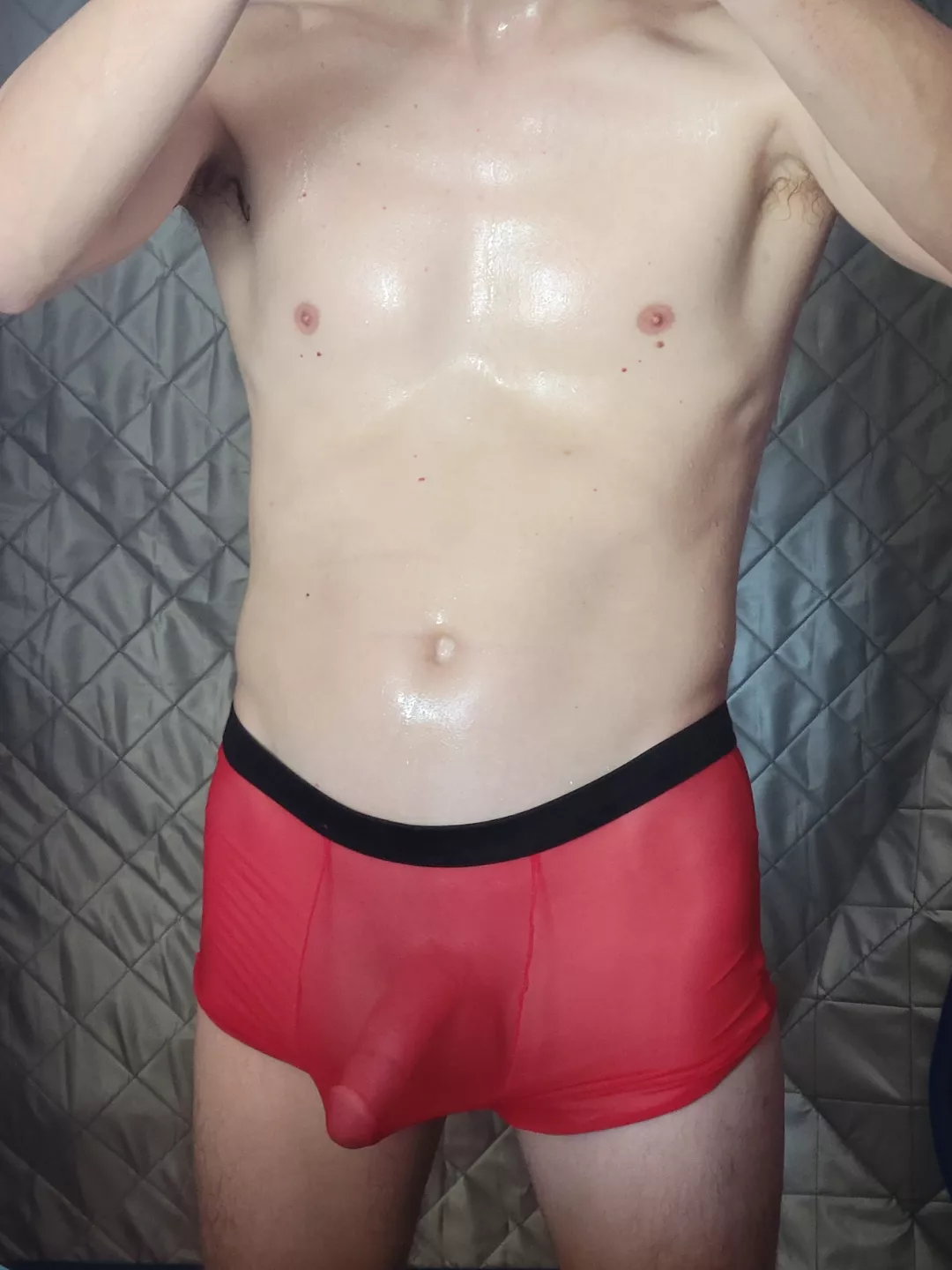 (M)y man's post sauna sweat