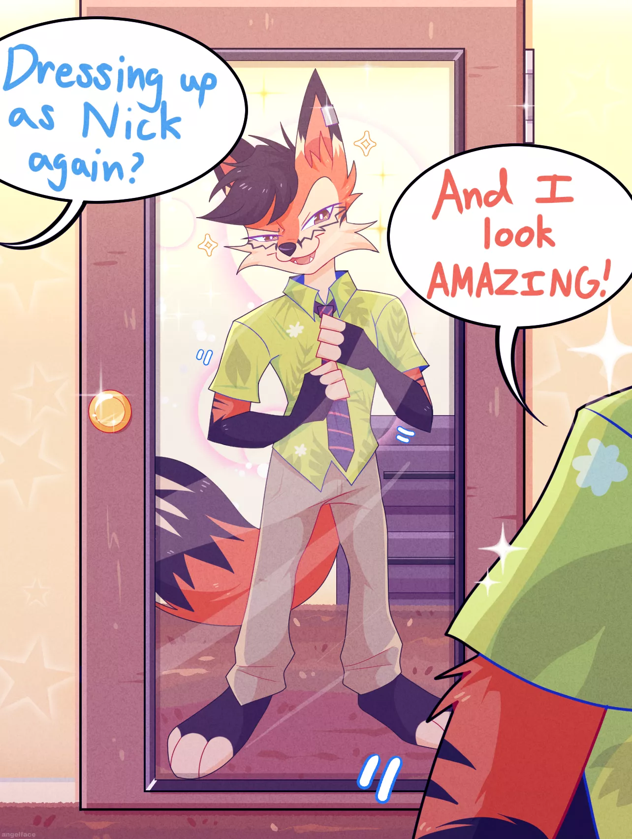 nick cosplayer (my art)