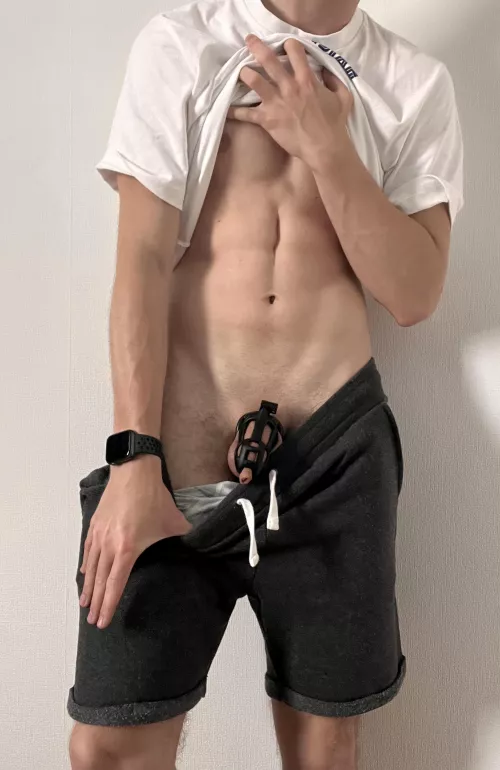 Only thin pieces of fabric hiding my cage from the public ;)