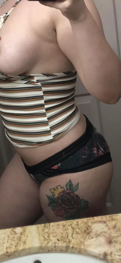 Ready to wear these Victoria secret panties for you! During a soccer match, biking, in our 100 degree weather! [selling] [usa]