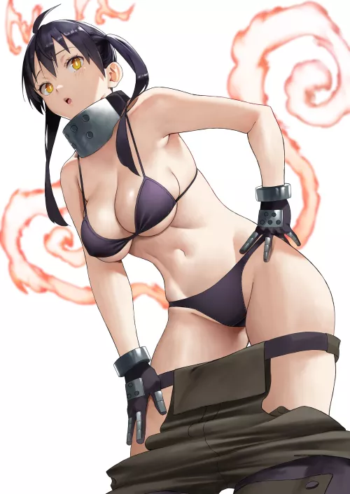 Tamaki's explosive body [Fire Force]