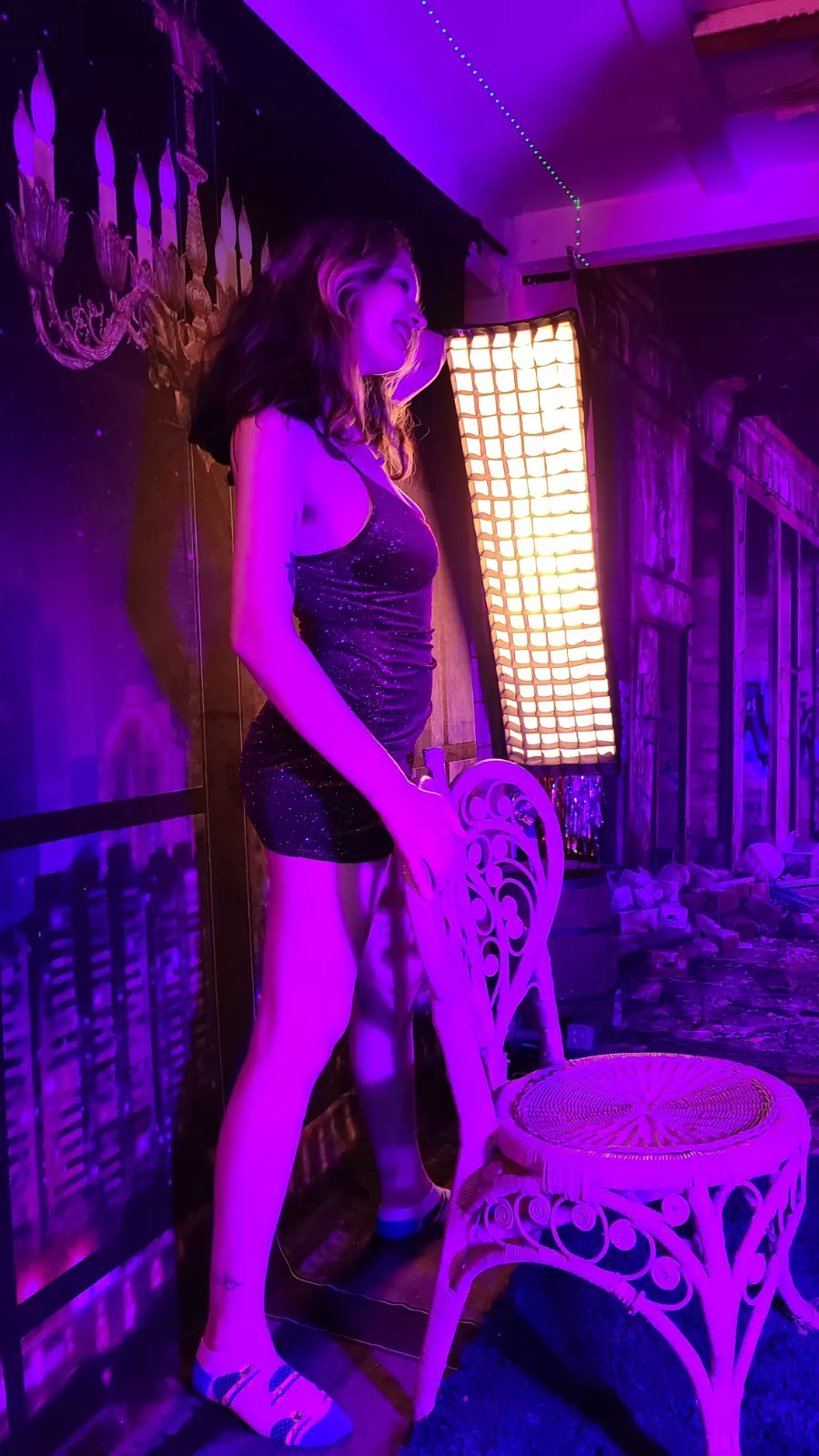 The more leg showing the better ;)