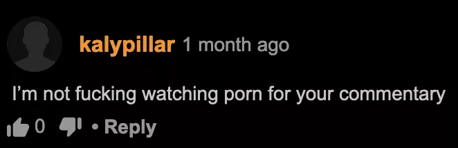 The uploader chose to narrate over the action in a joyless monotone, and nobody in the comments can quite understand why.