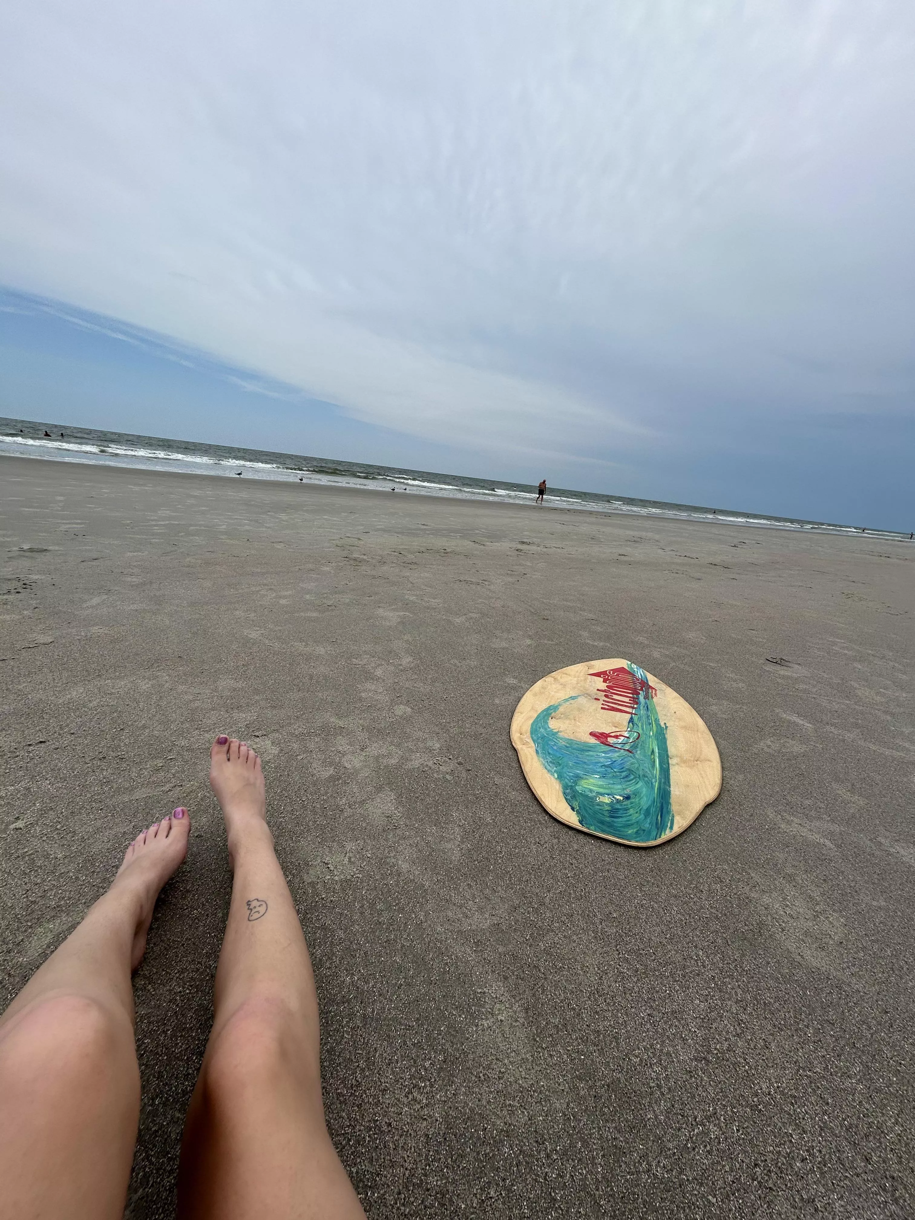 went to the beach today:)