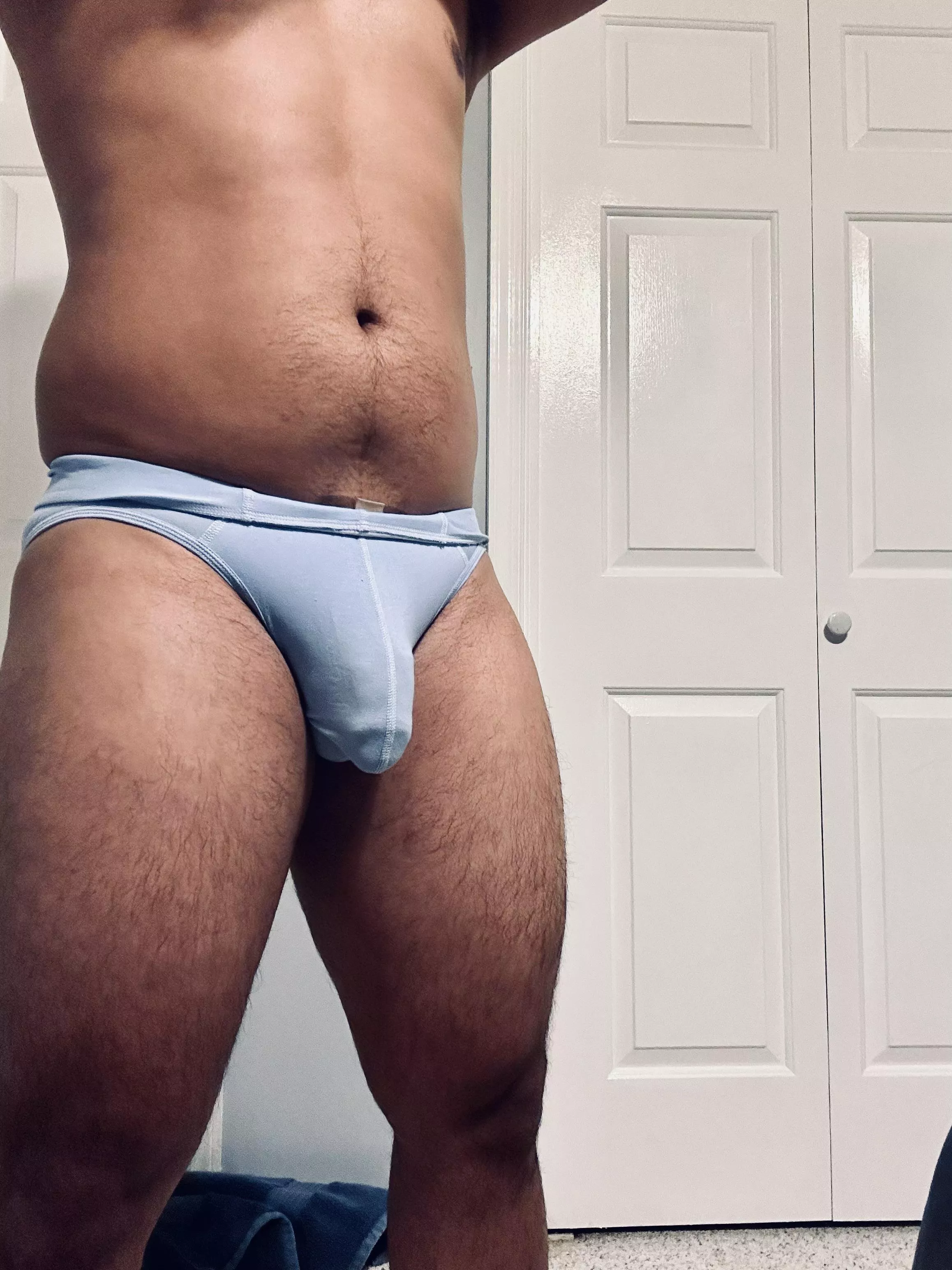 Why did it take me so long to discover pouch briefs? Insanely comfortable