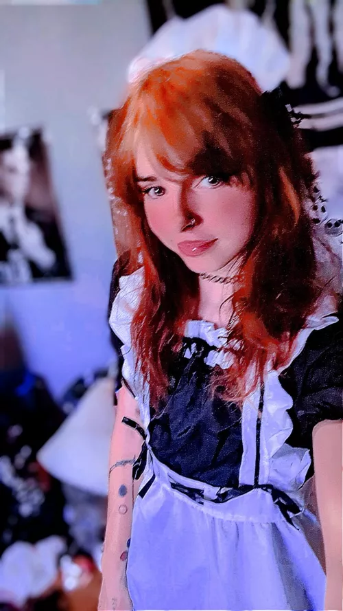 Anyone called for a trans maid?🌬️☄️🫧