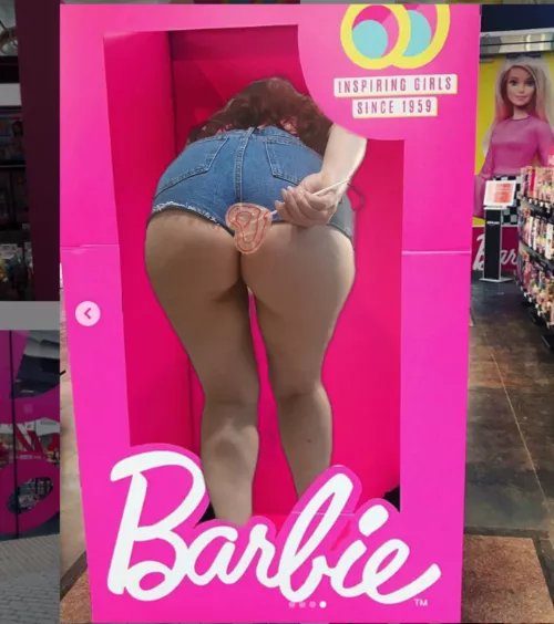 Big Ass Barbie Needs Taking Out Of Her Box and Played With.... Big Boys Only x