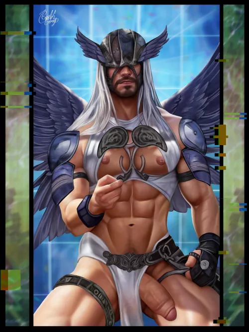 (Digimon) Angewoman/ Genderbend