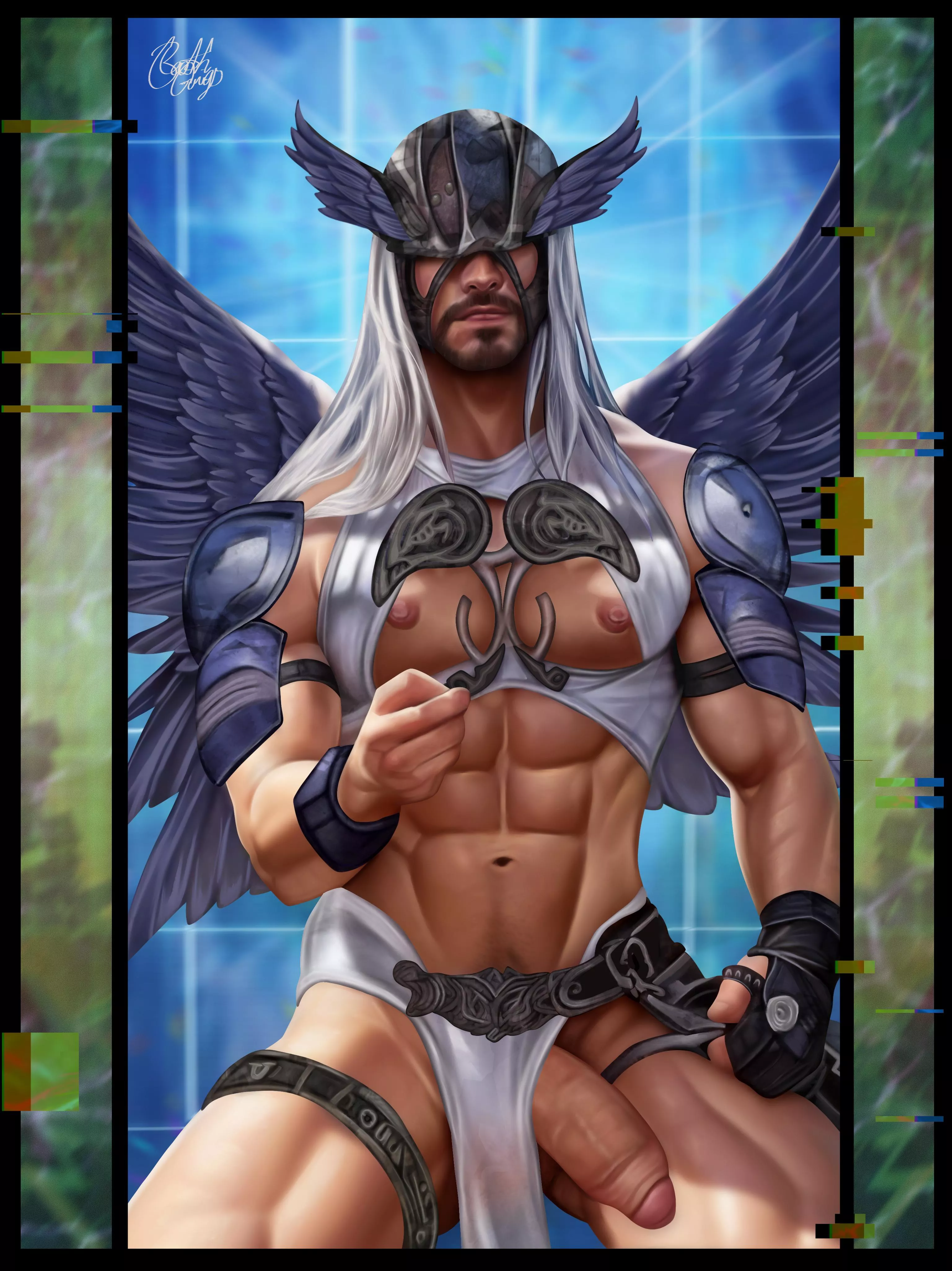 (Digimon) Angewoman/ Genderbend