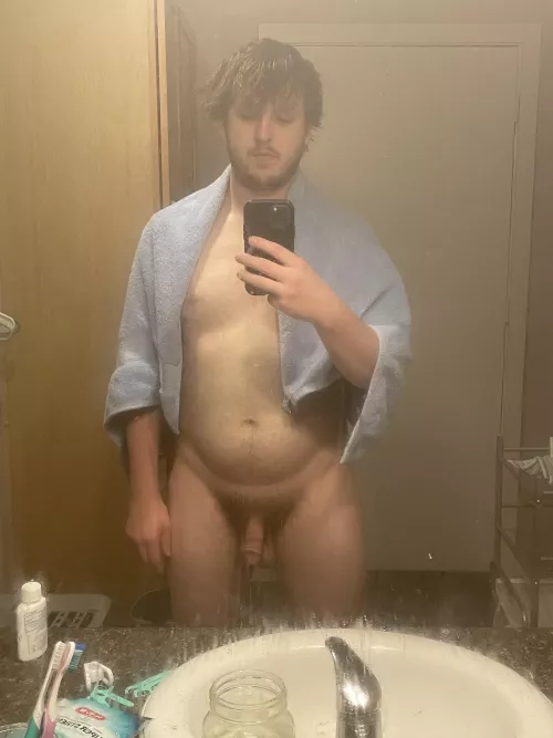 Felt cute after my shower