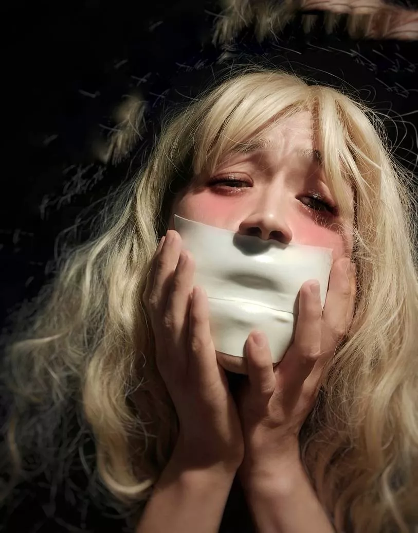 gagged and vulnerable