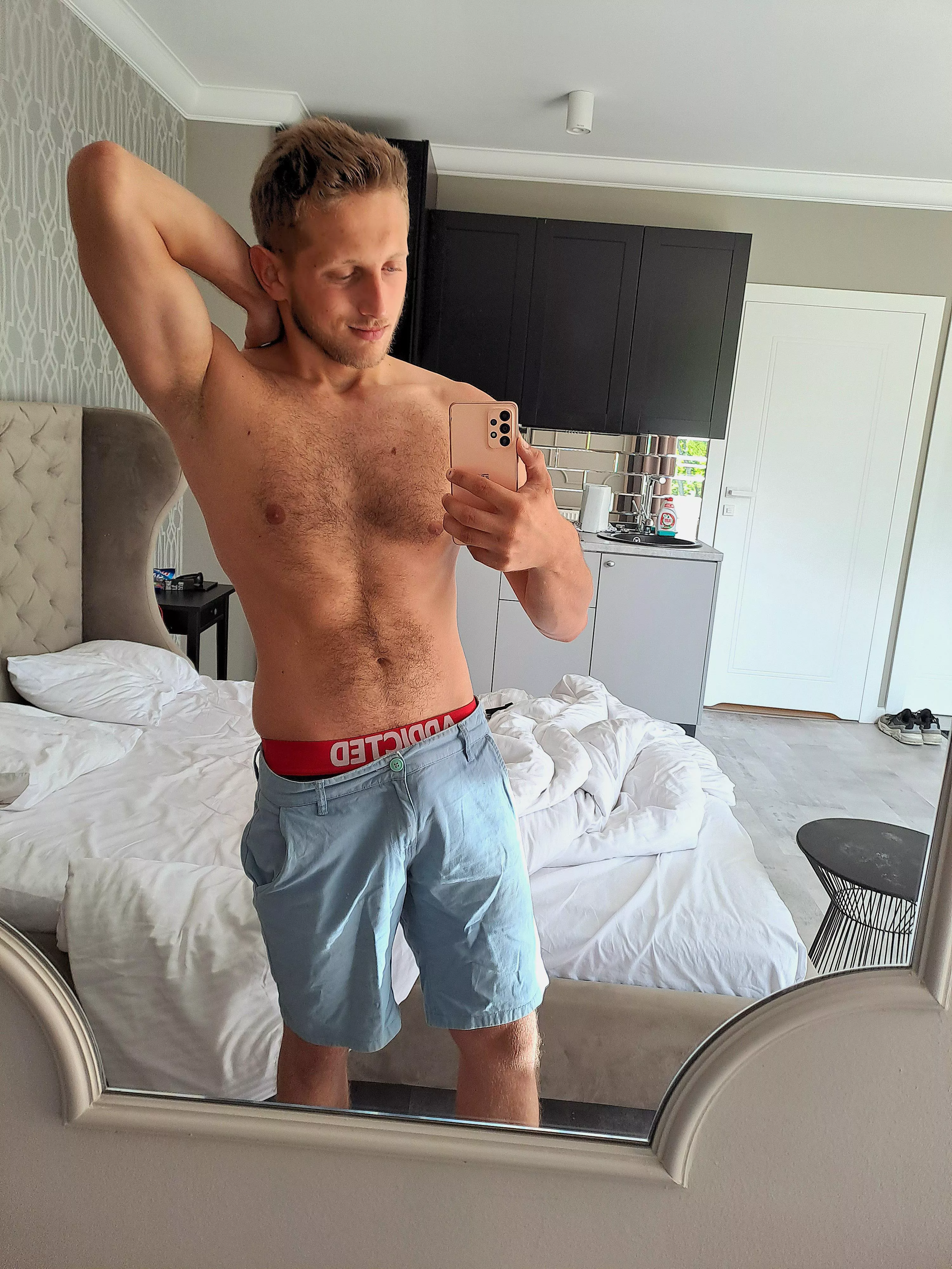 Heading to the beach in Sopot, and finally getting some sun.